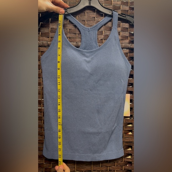 Blue Racerback Tank - Picture 6 of 8